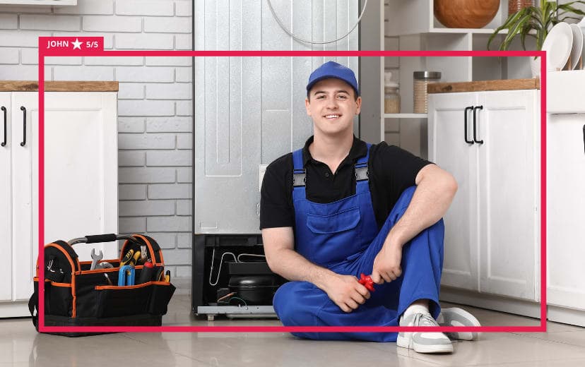 Professional home service technician