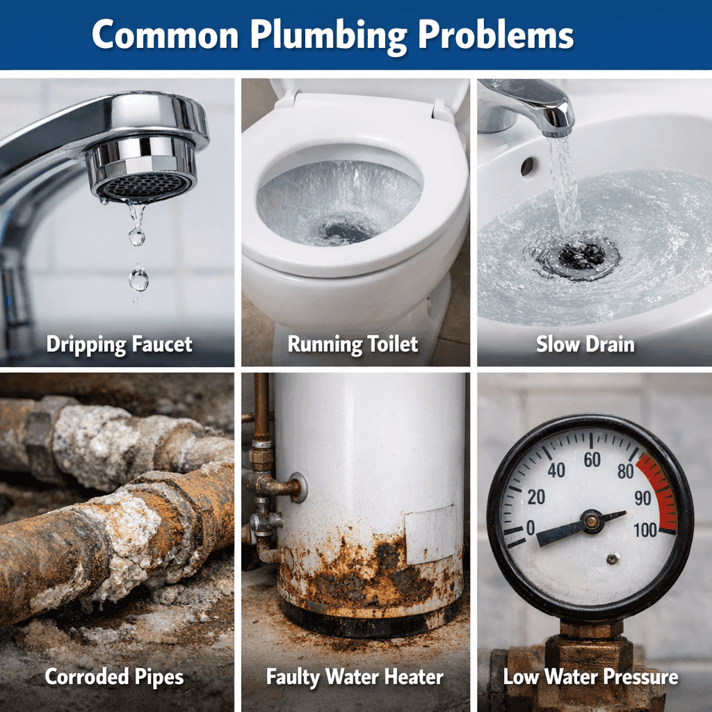 Common plumbing problems and warning signs