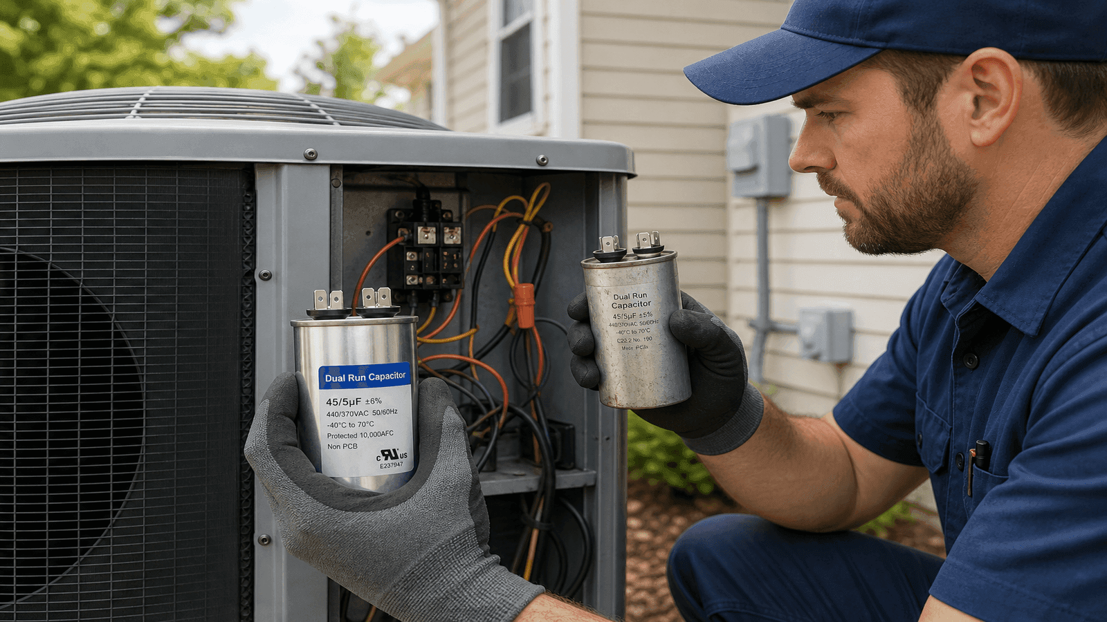 How to Test HVAC Capacitor