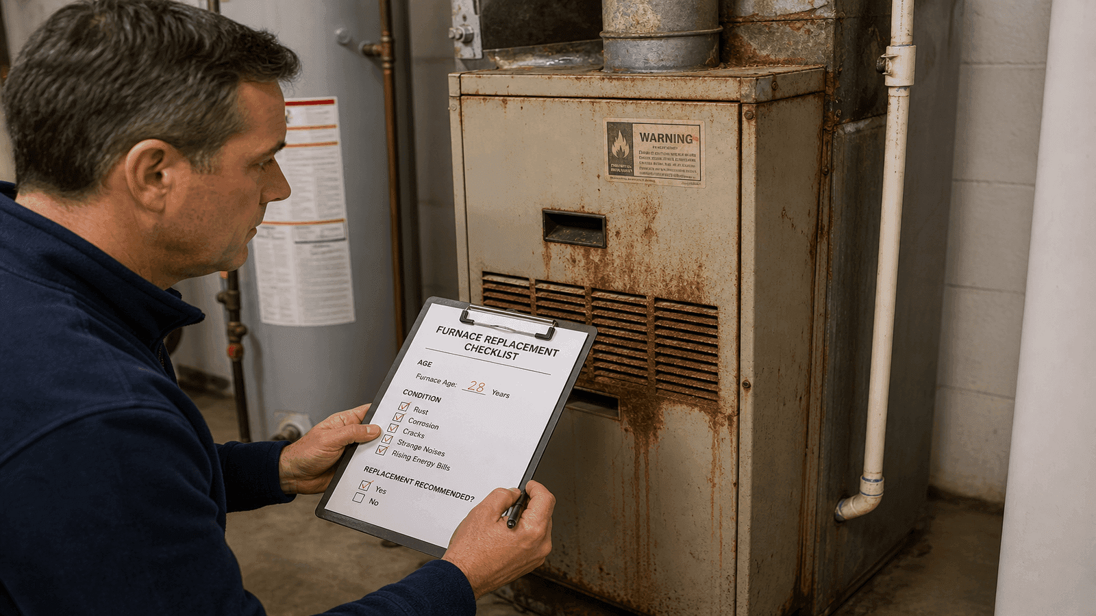 Furnace Replacement Cost: Gas, Electric, and Oil Prices in 2026